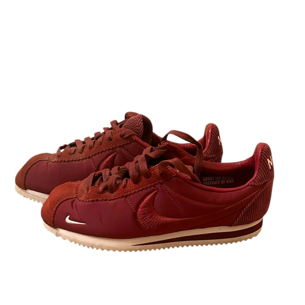 Nike NikeLab Classic Cortez SP Burgundy Stitch Size 6